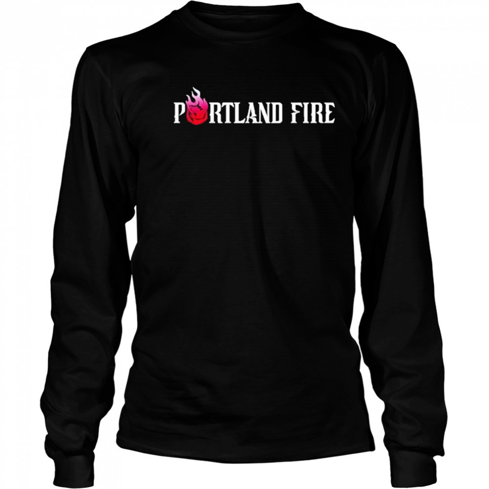 Portland Fire 2025 T-Shirt Long Sleeved