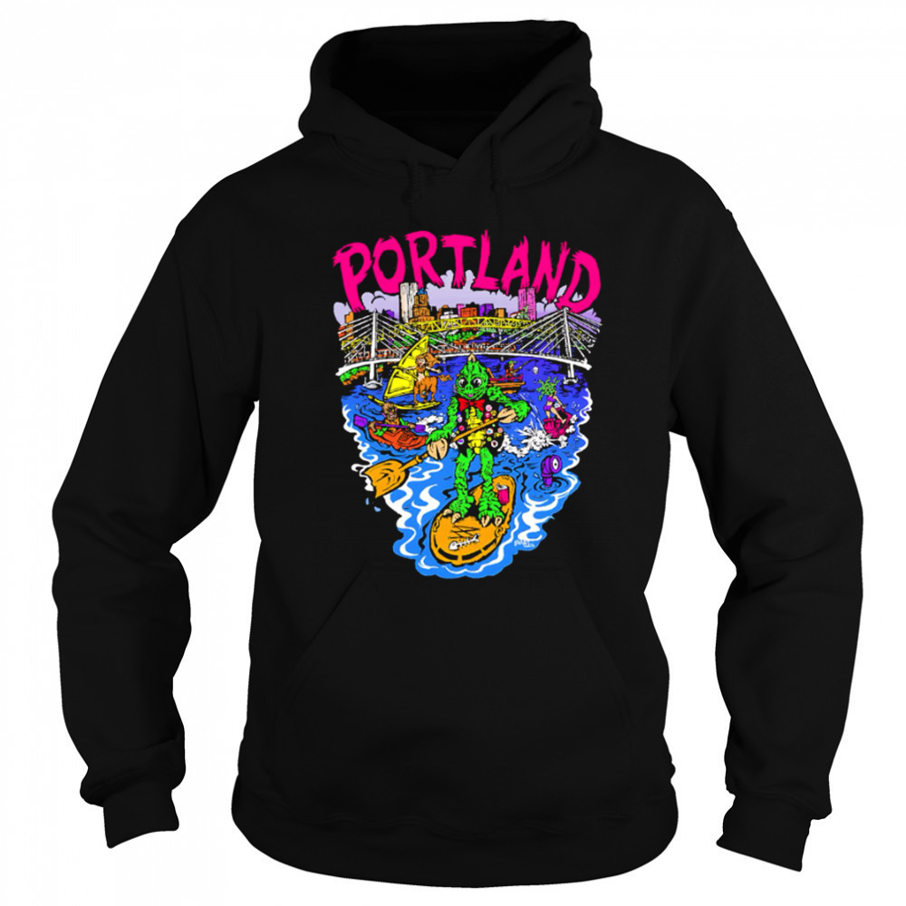 Portland Land of the Weird Sleestak shirt Sweatshirt