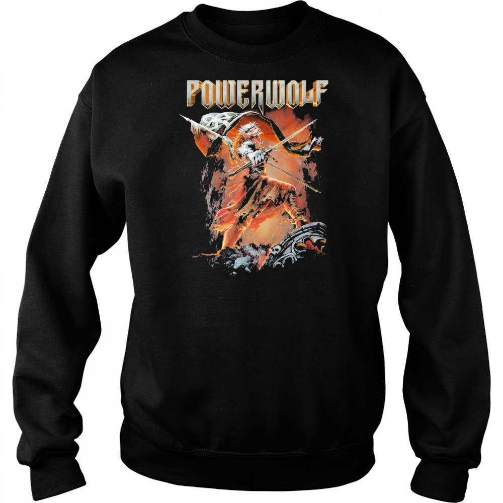 Powerwolf Wild For Life T-shirt Hoodie