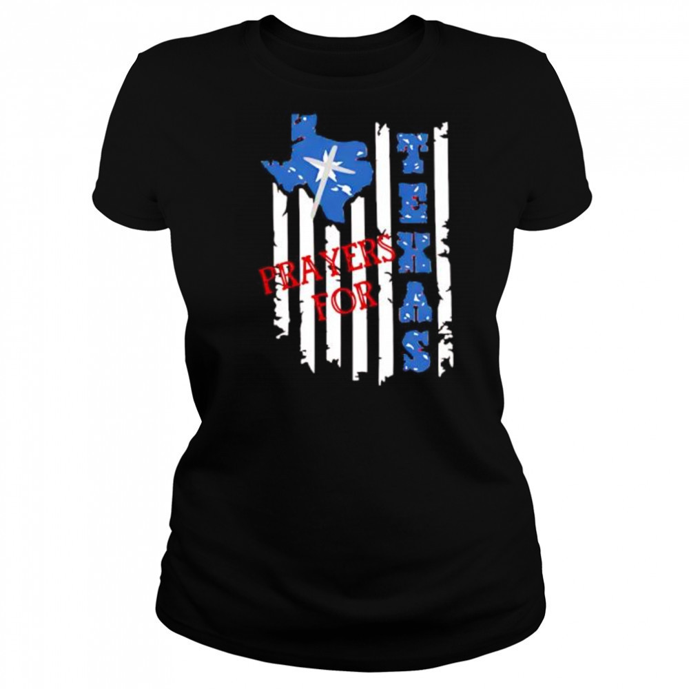 Prayers for Texas patriotic Texas flag shirt Women's T-shirt