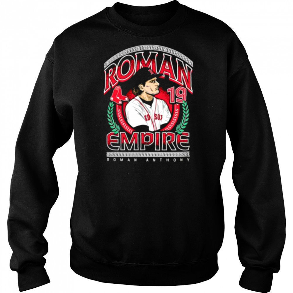 Roman Anthony #19 Boston Red Sox Roman Empire shirt Hoodie