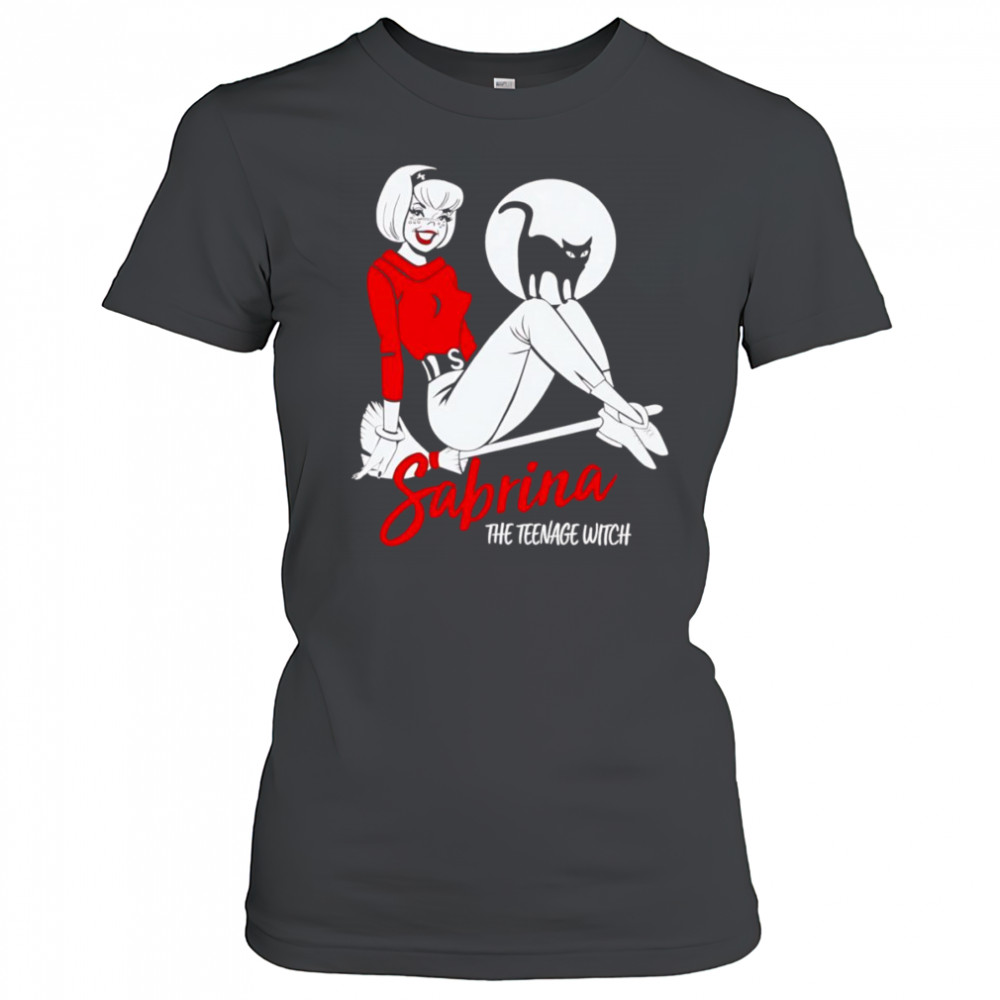 Sabrina The Teenage Witch on Broom shirt Women's T-shirt