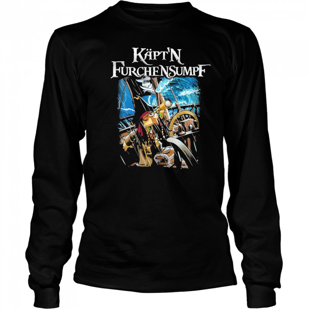 Sascha Grammel Käptn Furchensumpf T-shirt Long Sleeved