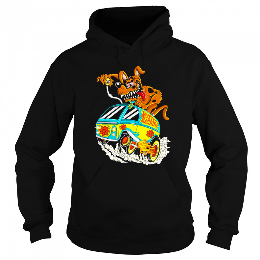 Scooby Funky Dog mystery machine shirt Sweatshirt