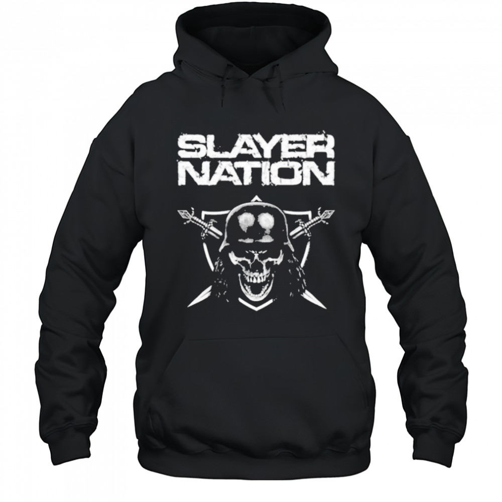 Slayer Slayer Nation T-shirt Hoodie
