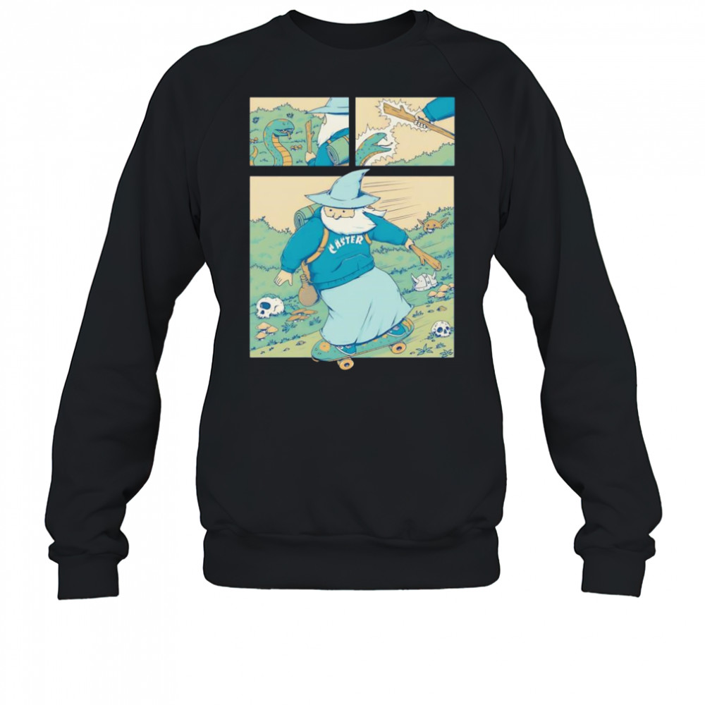 Snakeboarding Wizard shirt Sweatshirt