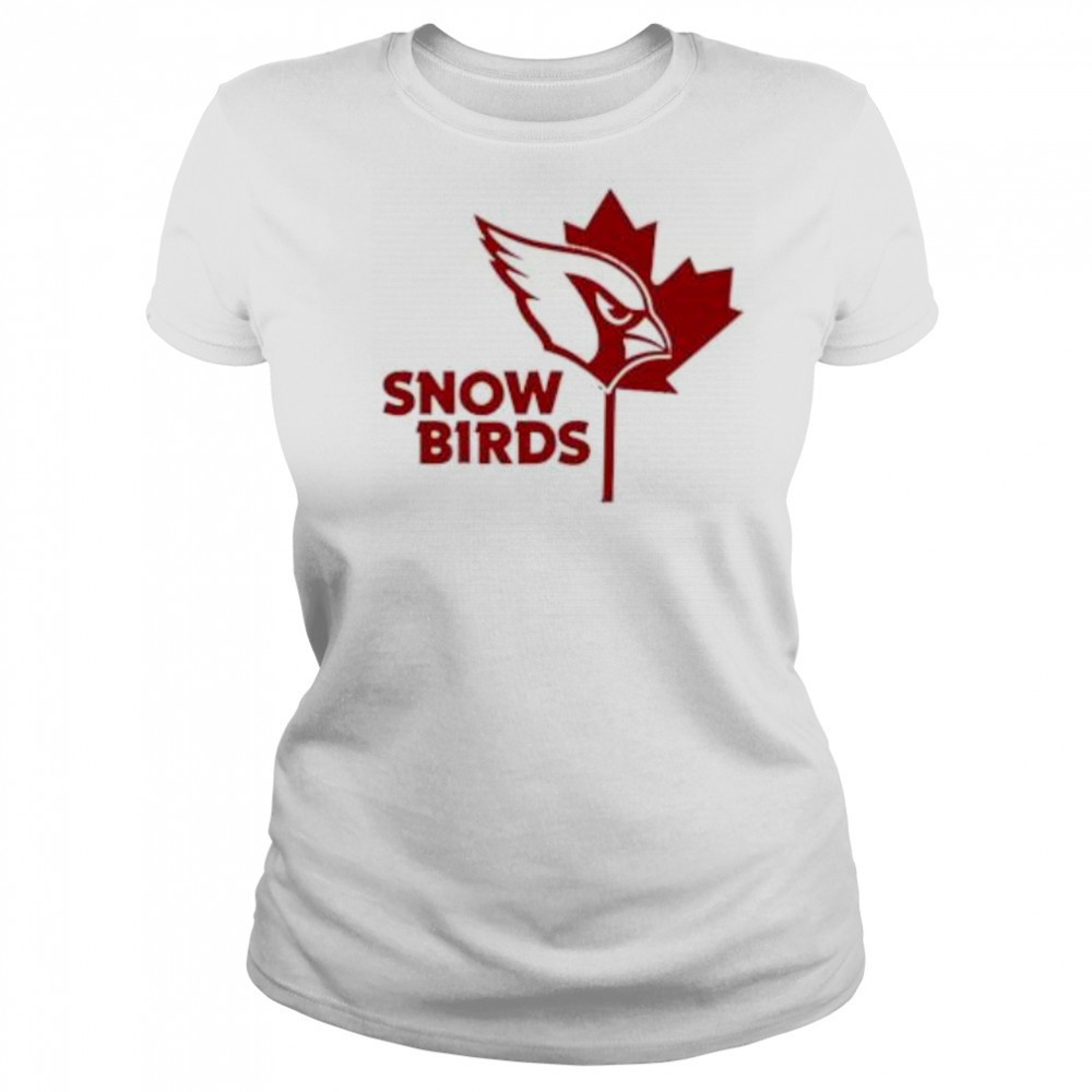 Snow birds Arizona cardinals shirt Women's T-shirt