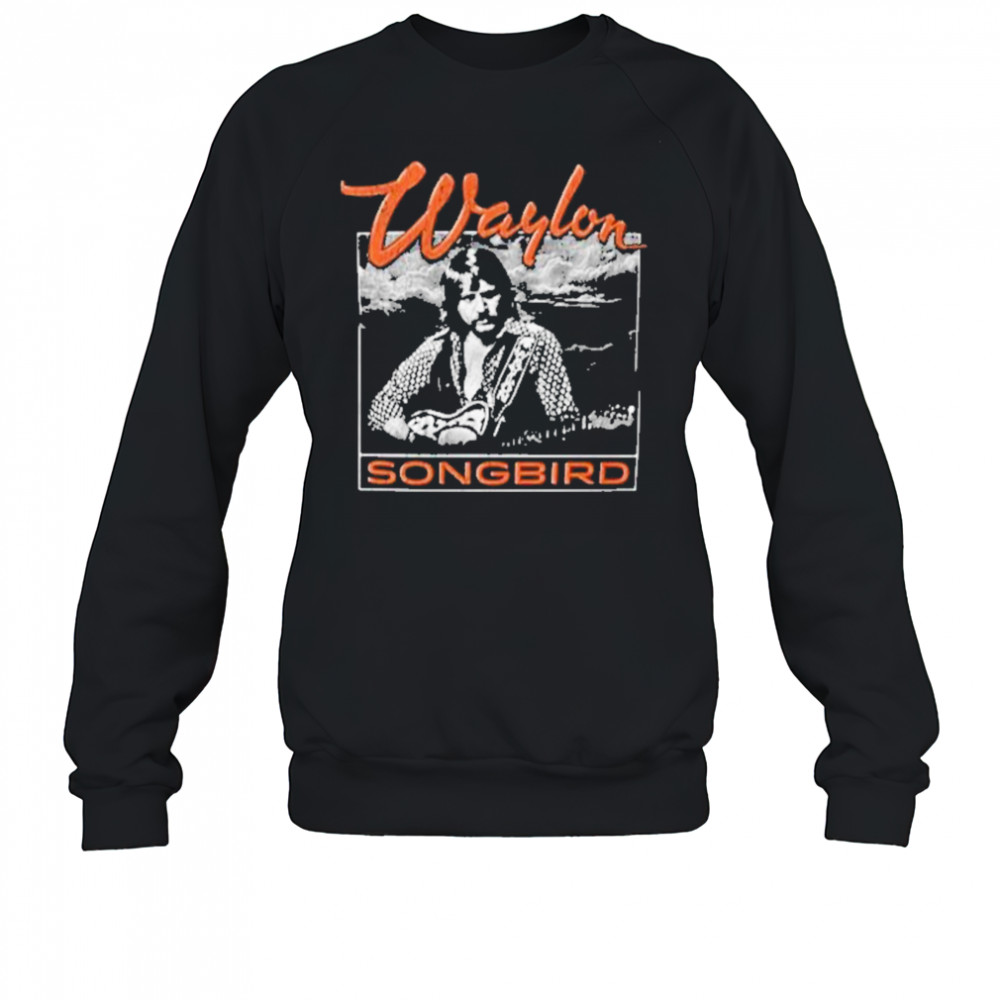 Songbird Waylon Jennings Album T-Shirt Sweatshirt