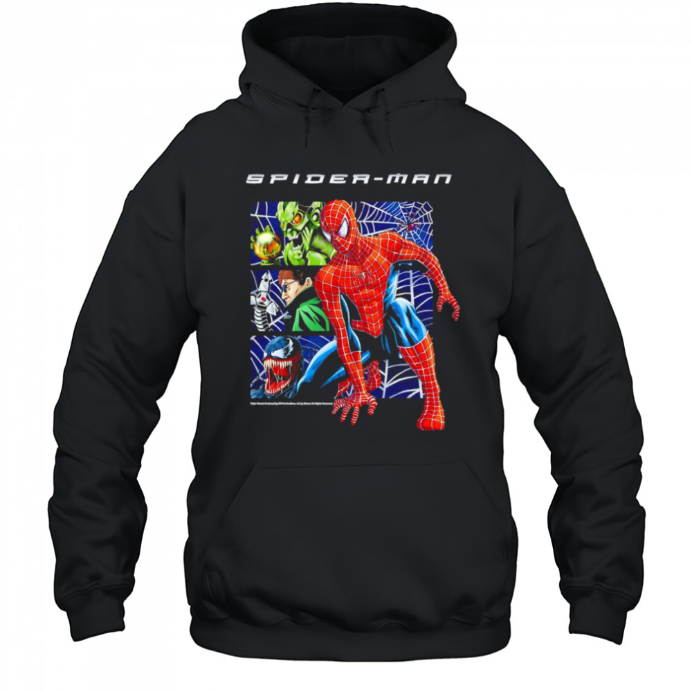 Spider man vs triple threat shirt Hoodie