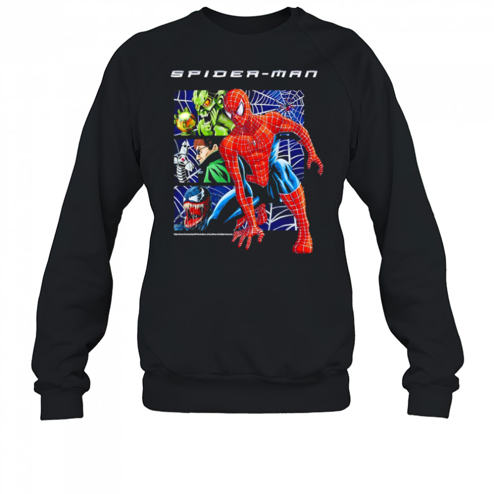 Spider man vs triple threat shirt Sweatshirt