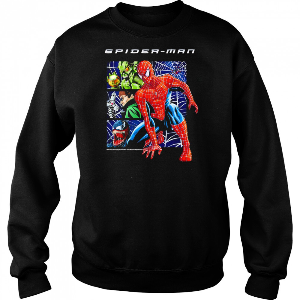 Spider man vs triple threat shirt Hoodie