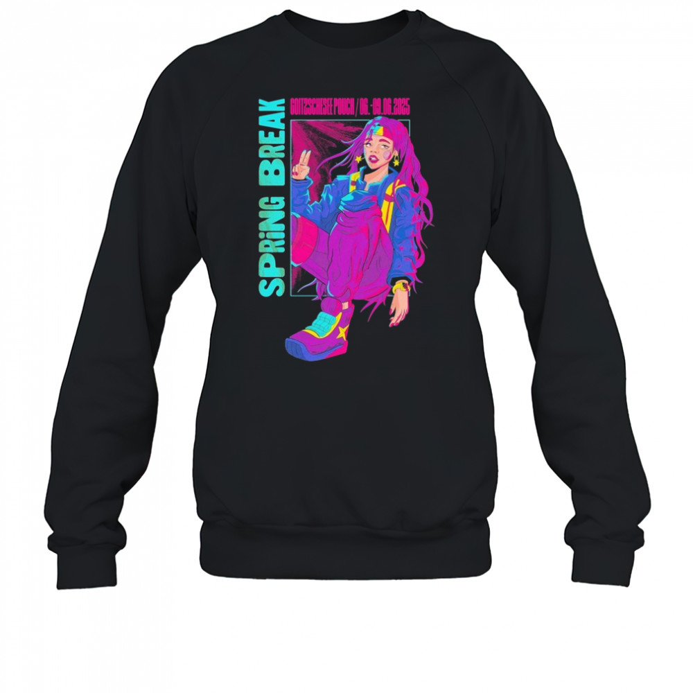 Sputnik Spring Break Festival Superheldin T-shirt Sweatshirt