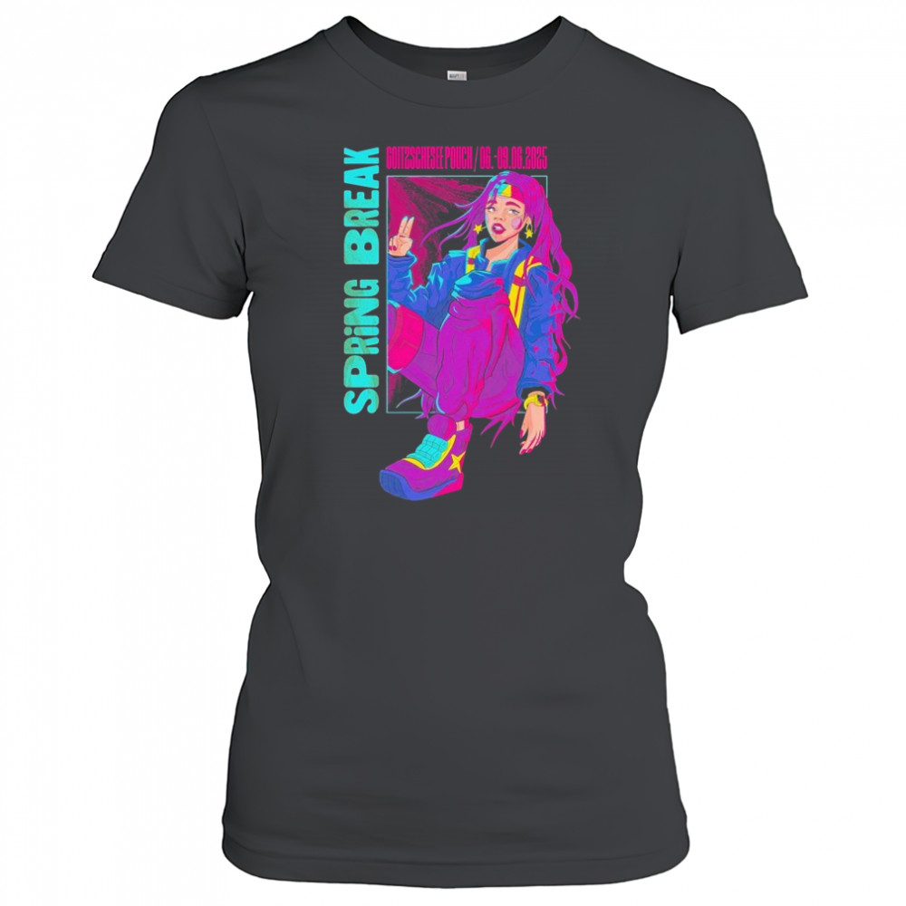 Sputnik Spring Break Festival Superheldin T-shirt Women's T-shirt