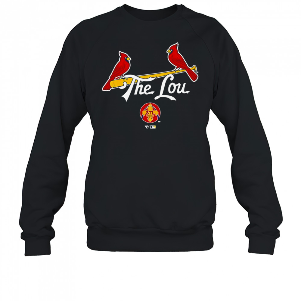 St. Louis Cardinals The Lou Logo T-Shirt Sweatshirt