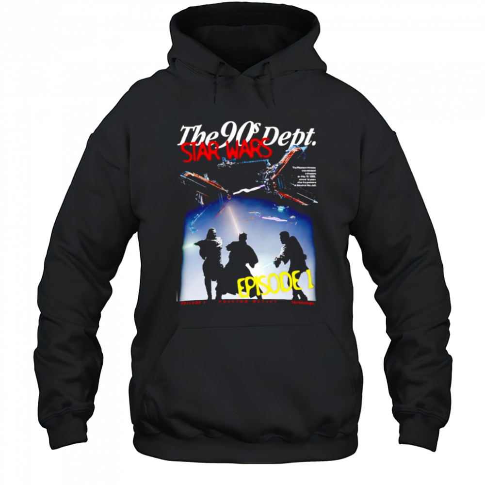 Star Wars episode I Phantom Menace shirt Hoodie