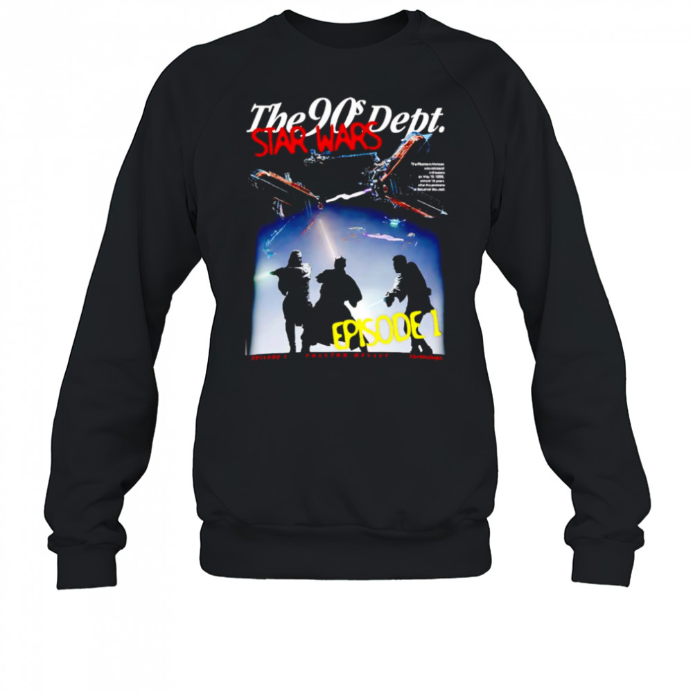 Star Wars episode I Phantom Menace shirt Sweatshirt