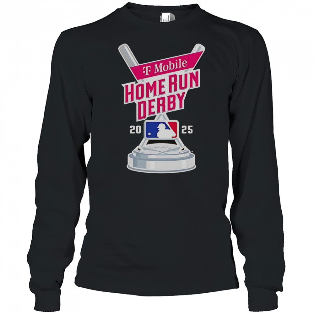 T-Mobile Home Run Derby 2025 MLB Logo T-Shirt Long Sleeved