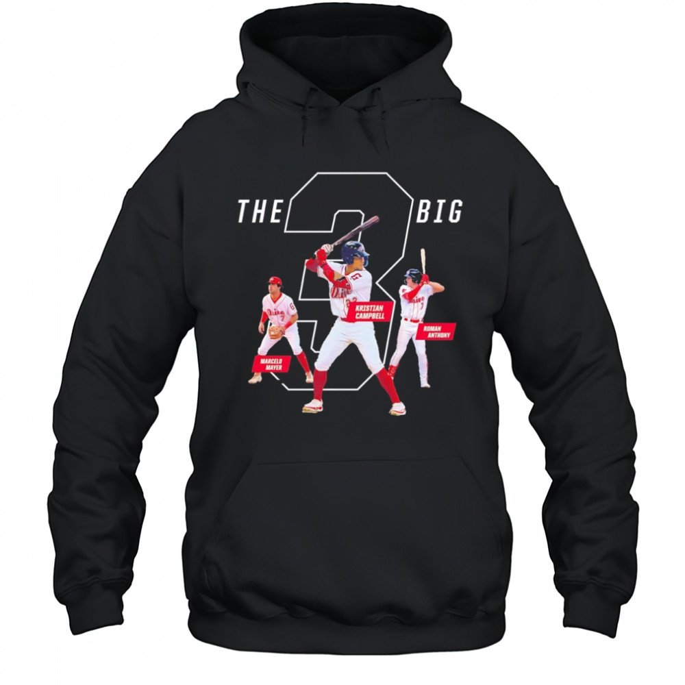 The Big 3 Greenville Drive shirt Hoodie