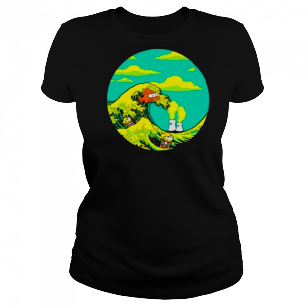 The Great Wave Off Springfield shirt Women's T-shirt