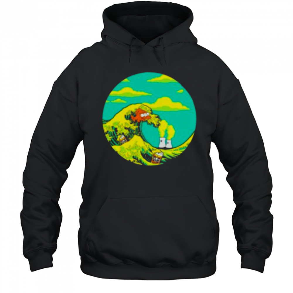 The Great Wave Off Springfield shirt Hoodie