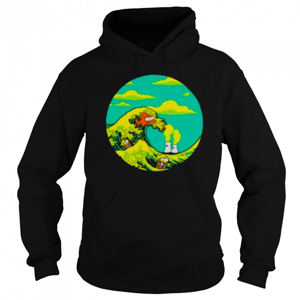 The Great Wave Off Springfield shirt Sweatshirt
