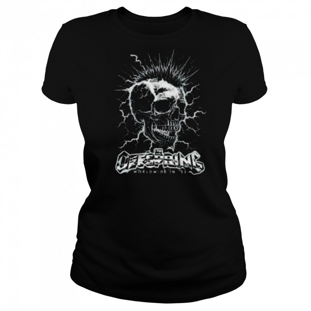 The Offspring Worldwide In 25 Skull Graphic Shirt Women's T-shirt