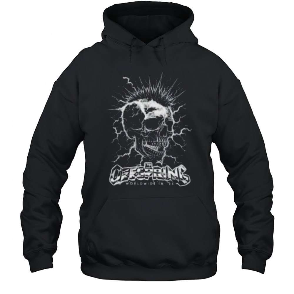 The Offspring Worldwide In 25 Skull Graphic Shirt Hoodie
