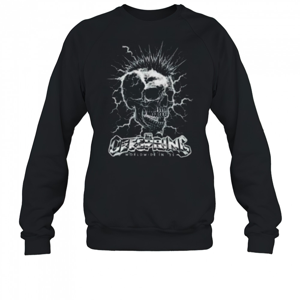 The Offspring Worldwide In 25 Skull Graphic Shirt Sweatshirt