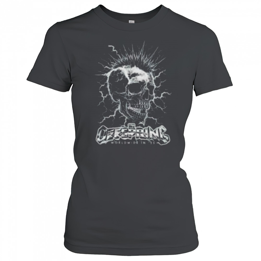 The Offspring Worldwide In 25 Skull Graphic Shirt Women's T-shirt