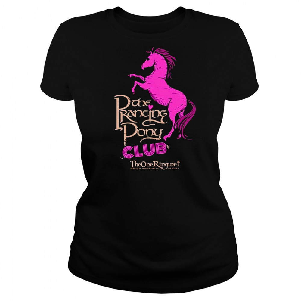 The Prancing Pony Club Horse T-shirt Women's T-shirt