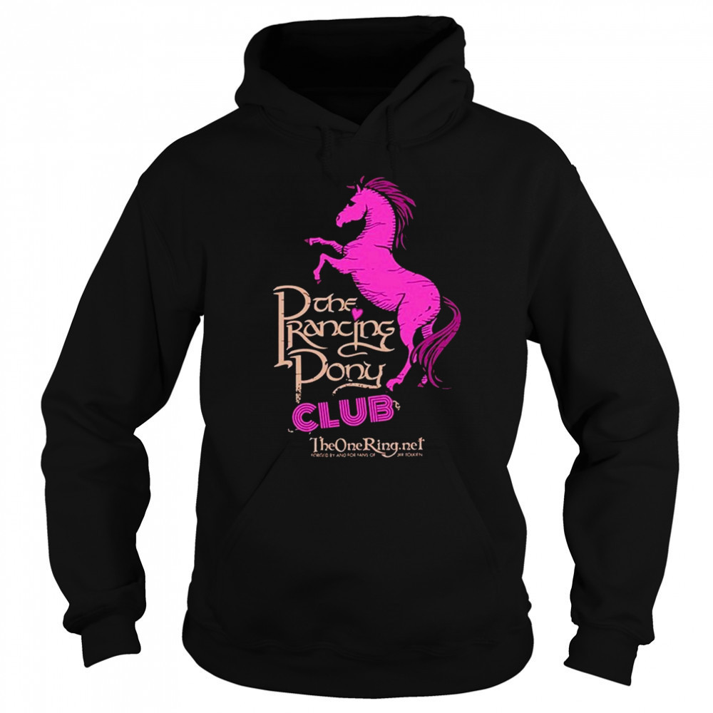 The Prancing Pony Club Horse T-shirt Sweatshirt