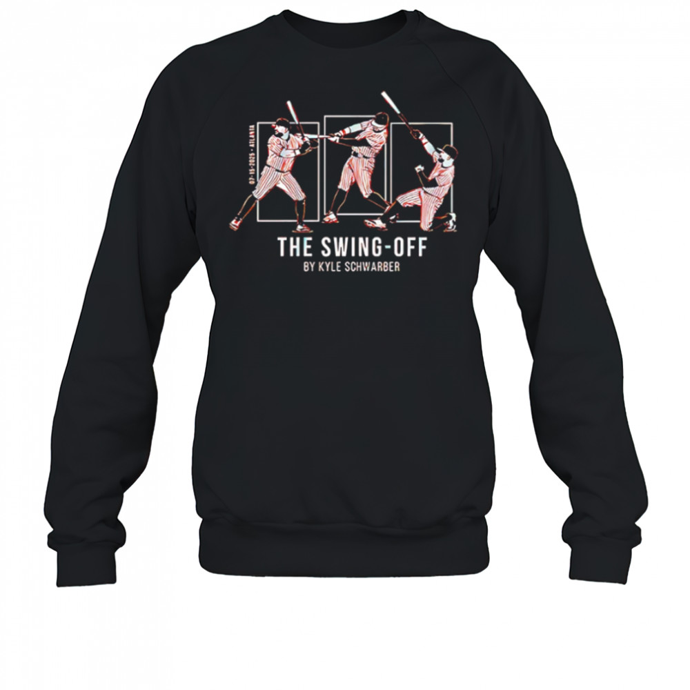 The Swing-off By Kyle Schwarber baseball shirt Sweatshirt