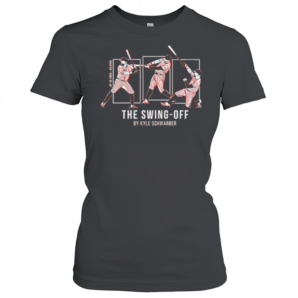 The Swing-off By Kyle Schwarber baseball shirt Women's T-shirt
