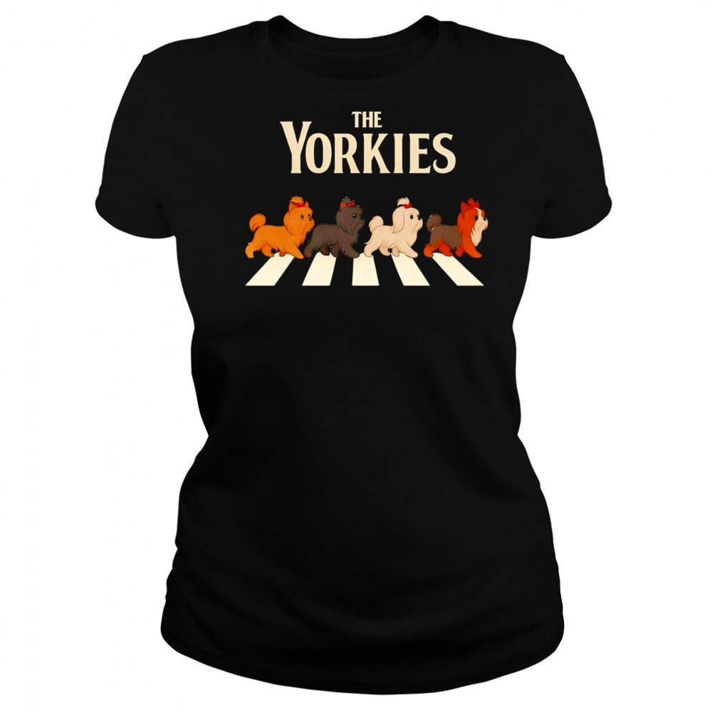 The Yorkies Abbey Road shirt Women's T-shirt