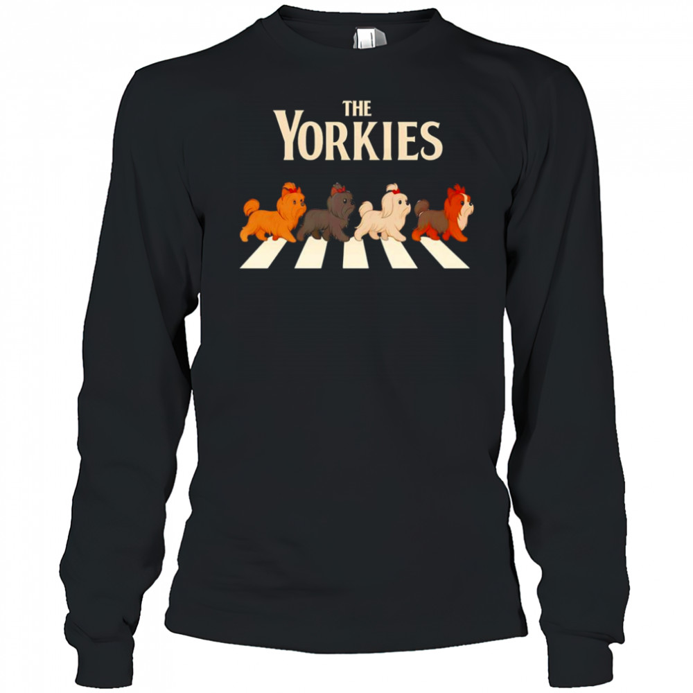The Yorkies Abbey Road shirt Long Sleeved