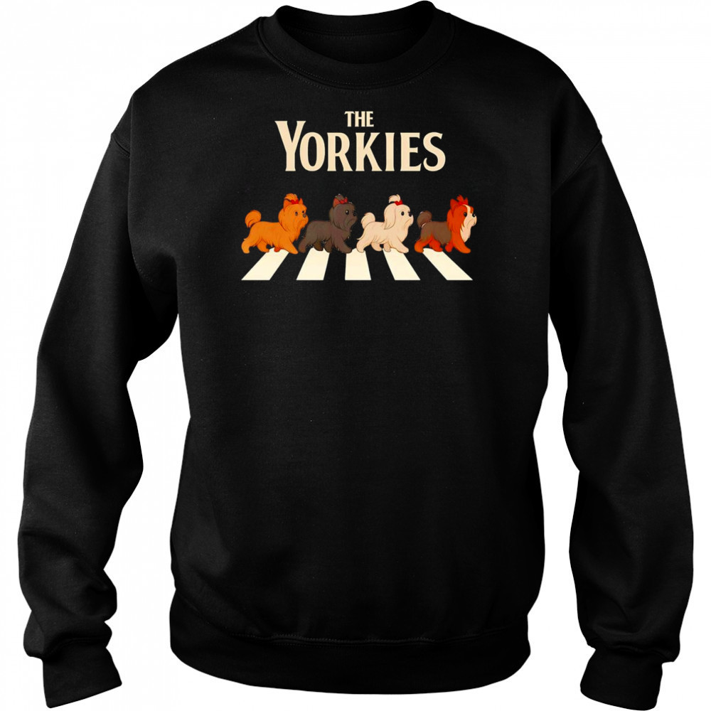 The Yorkies Abbey Road shirt Hoodie