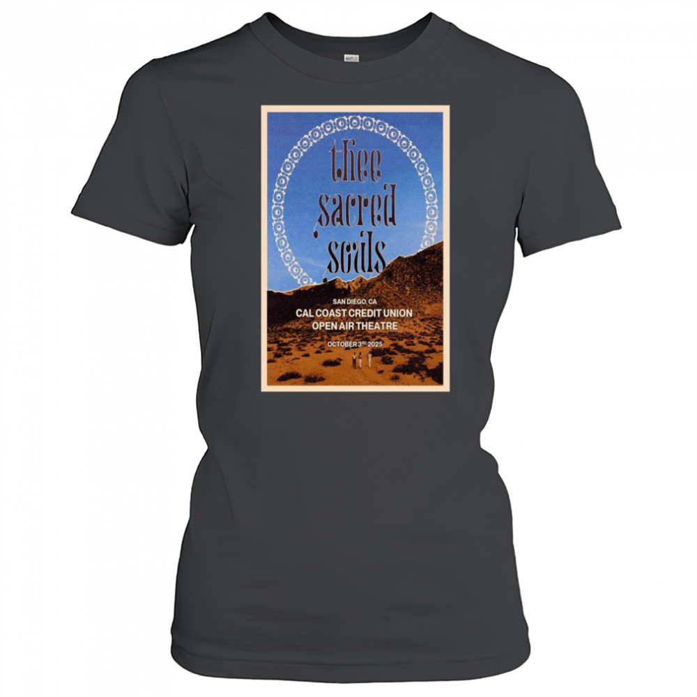 Thee Sacred Souls October 3 2025 San Diego CA Tour Poster T-Shirt Women's T-shirt