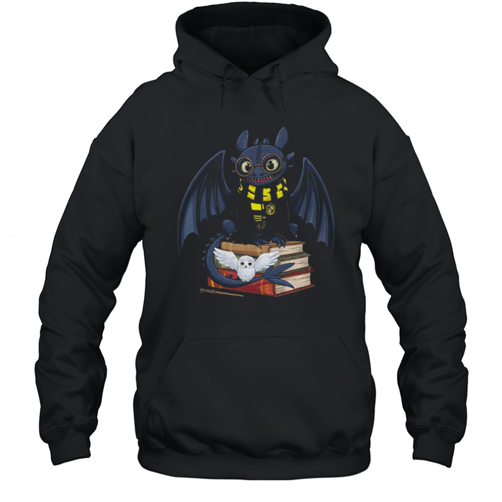 Toothless Huffle Halloween shirt Hoodie