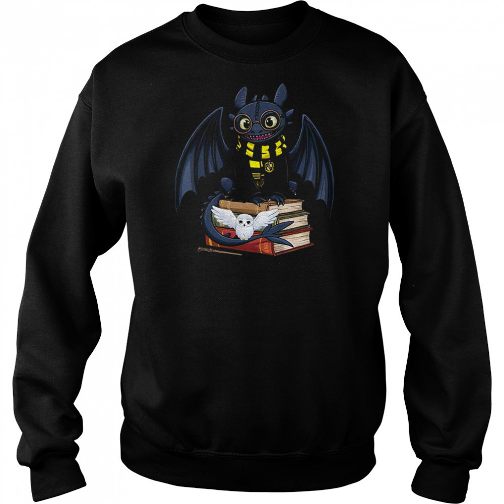 Toothless Huffle Halloween shirt Hoodie