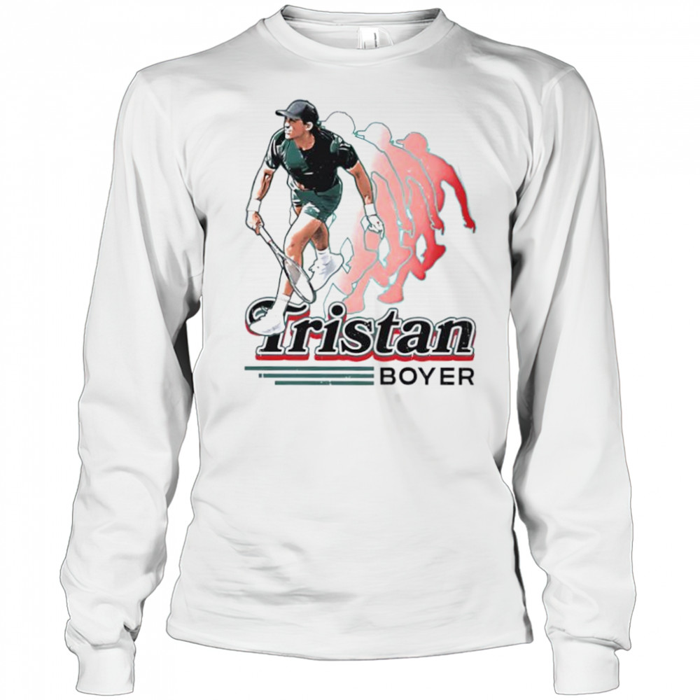 Tristan Boyer American tennis player vintage shirt Long Sleeved