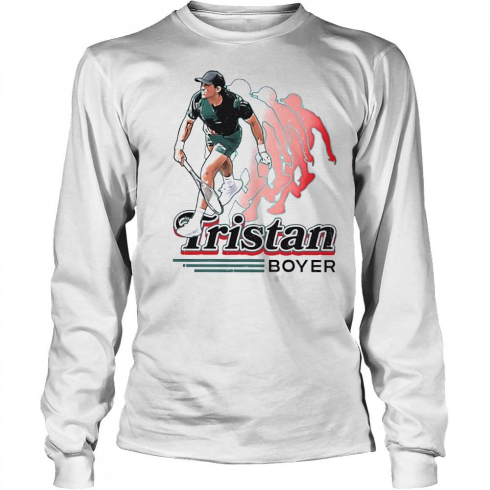 Tristan Boyer American tennis player vintage shirt Long Sleeved