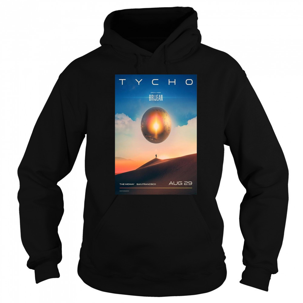 Tycho San Francisco Aug 29 2025 Poster T-Shirt Sweatshirt