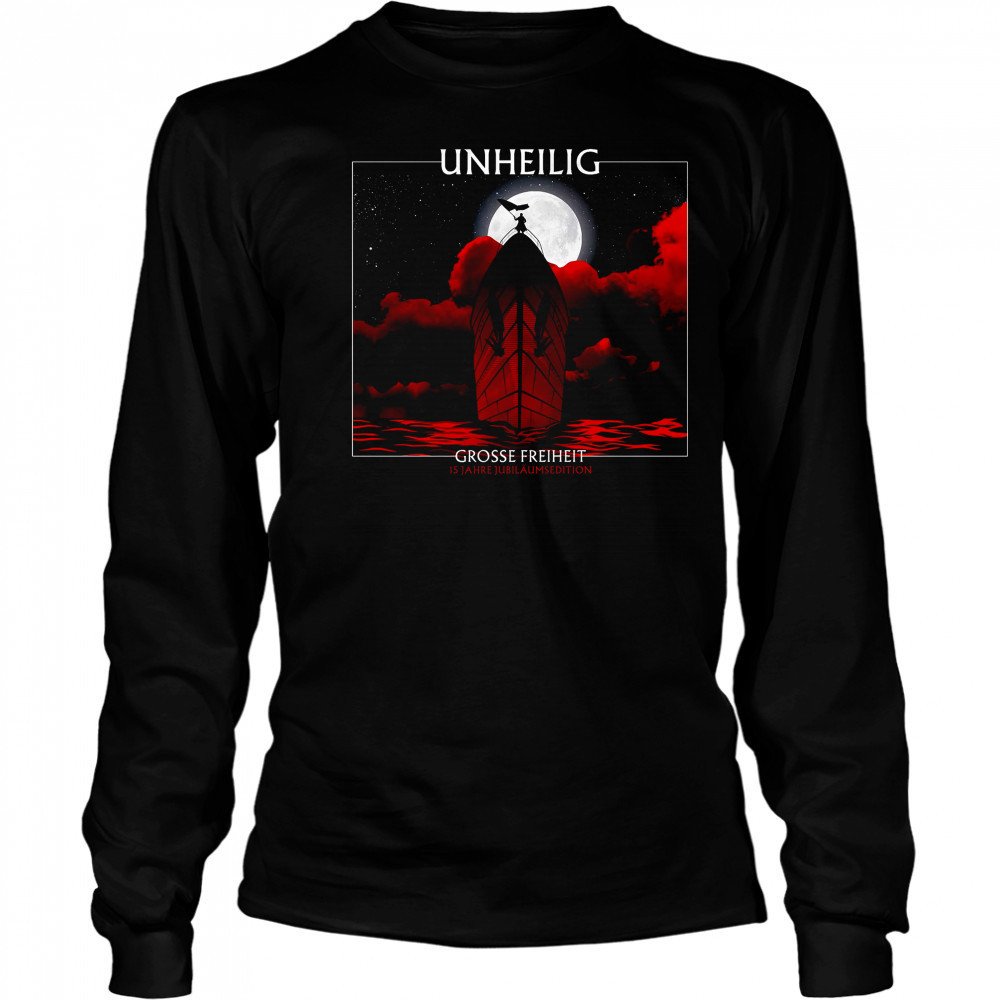 Unheilig Grosse Freiheit Anniversary Cover T-Shirt Long Sleeved