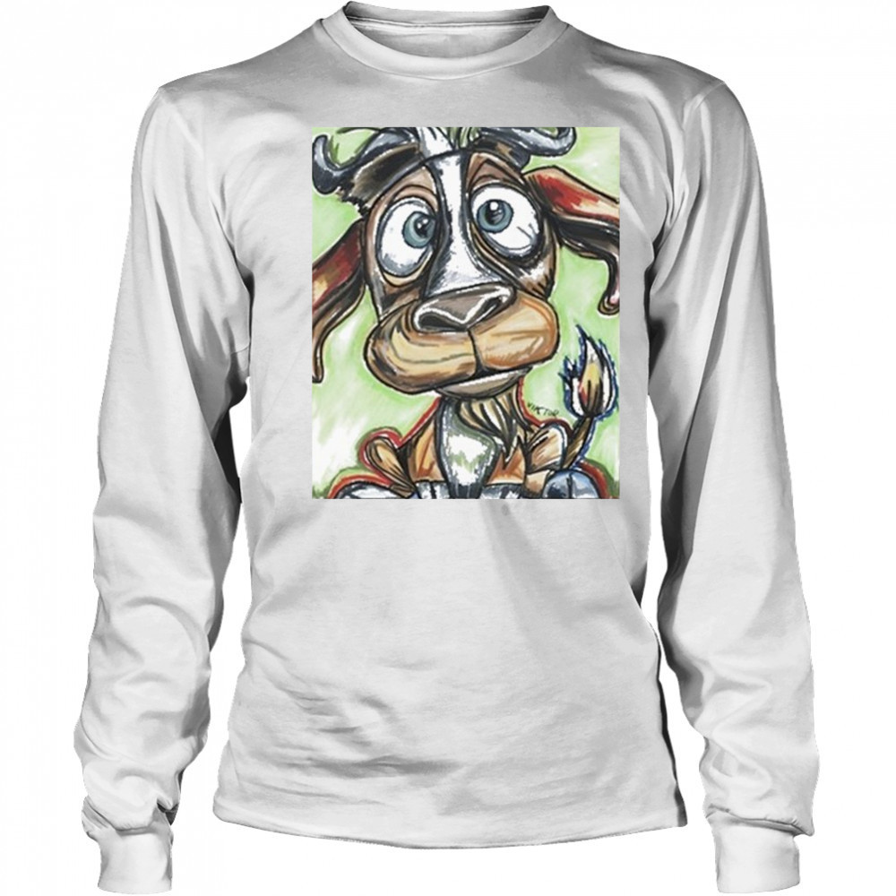 Viktor Bevanda Mr Goatface T-shirt Long Sleeved