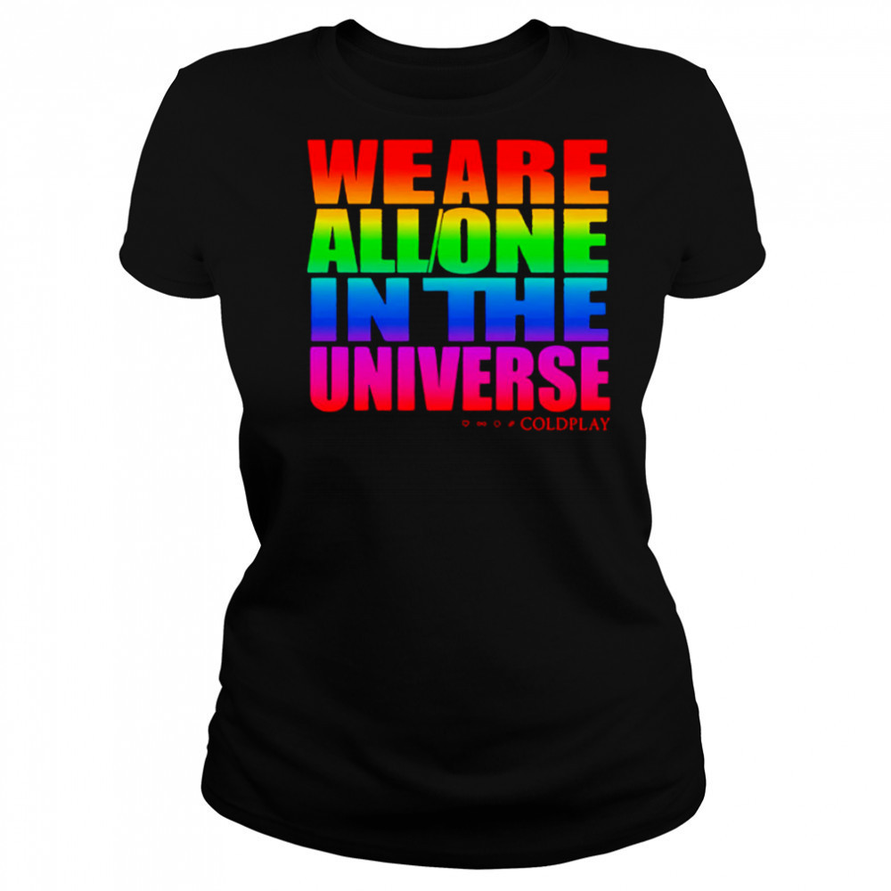 We are all one in the universe pride shirt Women's T-shirt