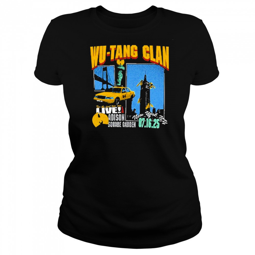 Wu Tang Clan New York, NY July 16 2025 Show T-Shirt Women's T-shirt