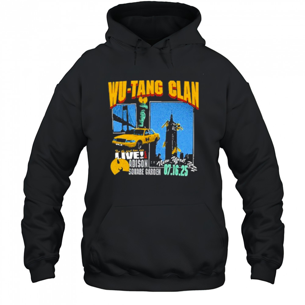 Wu Tang Clan New York, NY July 16 2025 Show T-Shirt Hoodie