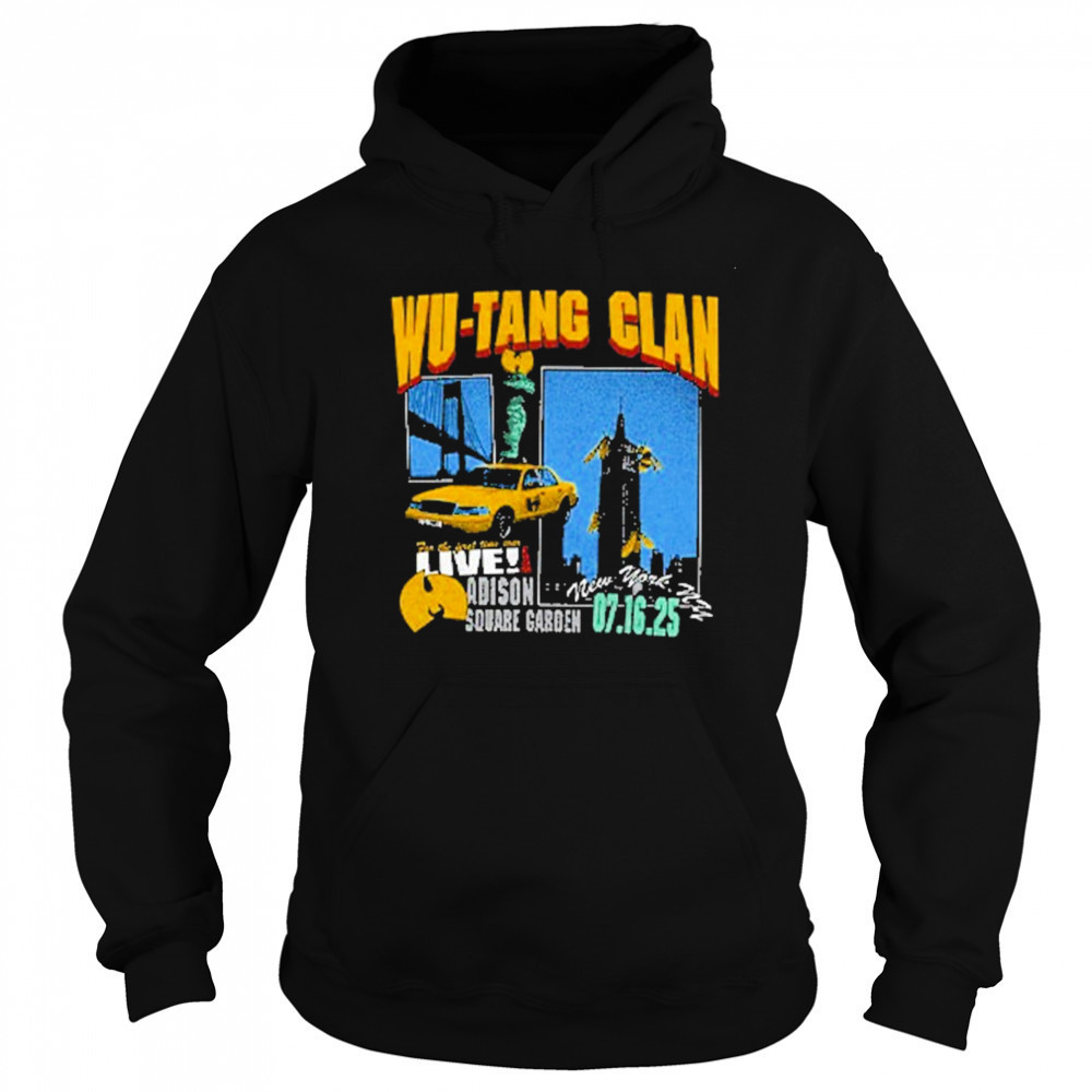 Wu Tang Clan New York, NY July 16 2025 Show T-Shirt Sweatshirt