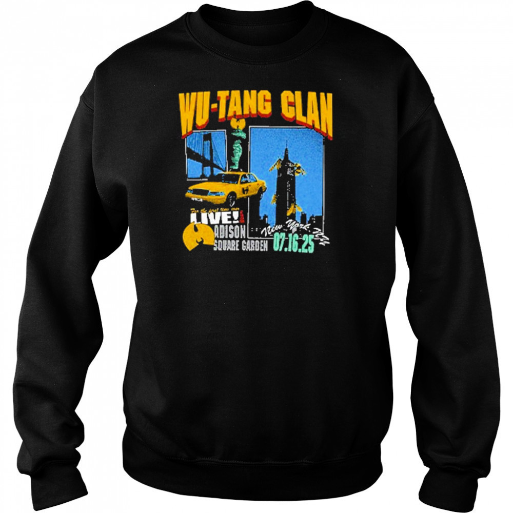 Wu Tang Clan New York, NY July 16 2025 Show T-Shirt Hoodie