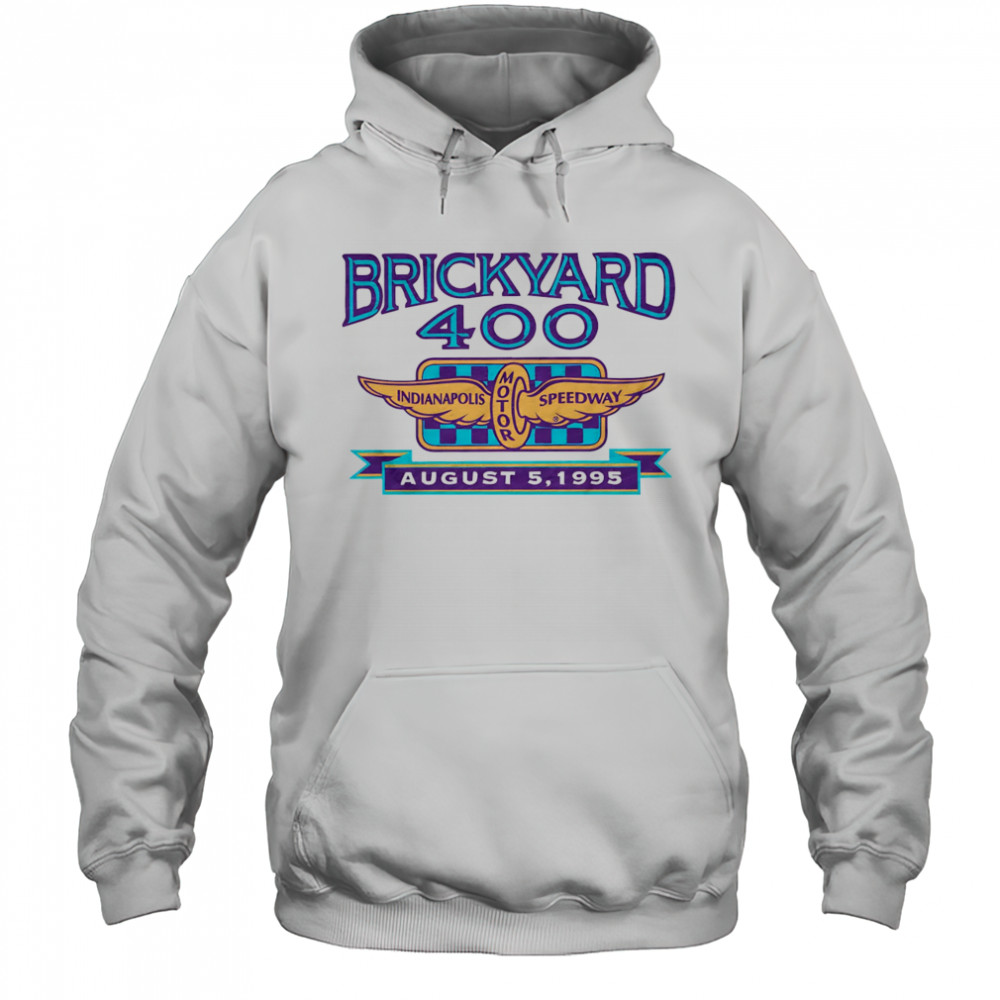 1995 Brickyard 400 logo shirt Hoodie